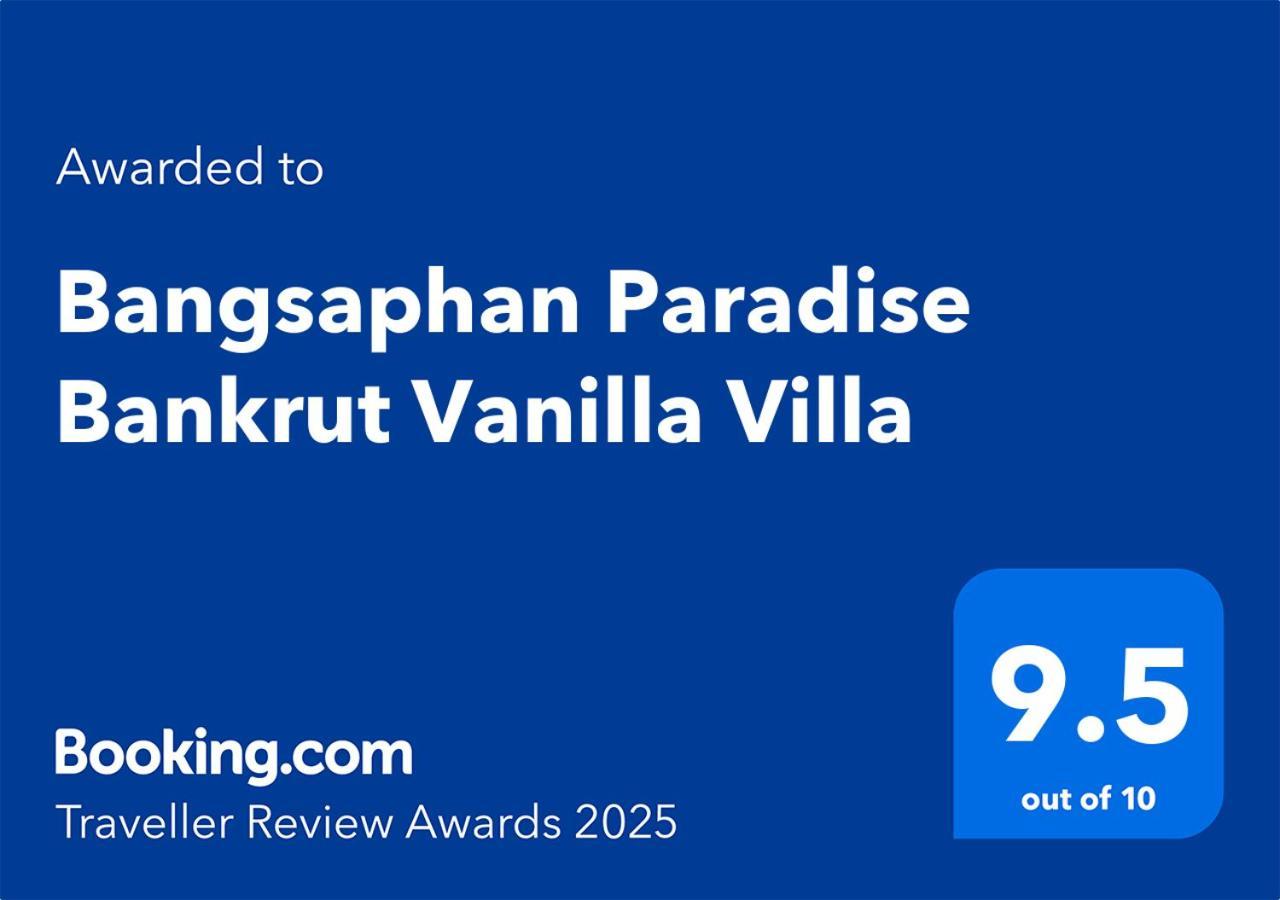 Bangsaphan Paradise Bankrut Vanilla Villa Exteriör bild